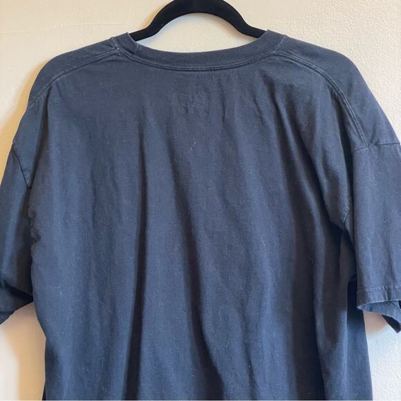 Disney XL Hanes short sleeve t-shirt 2008 Walt Disney World hats navy blue - Picture 6 of 7